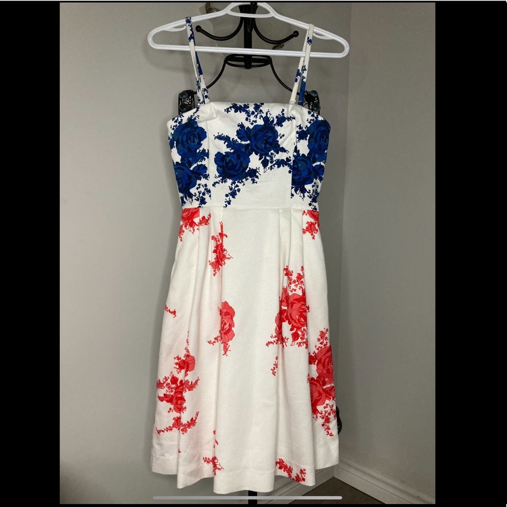White flower dress